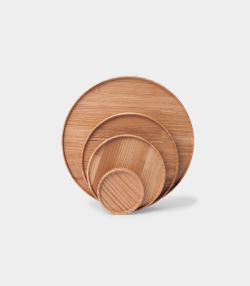 Flat Wooden Plates